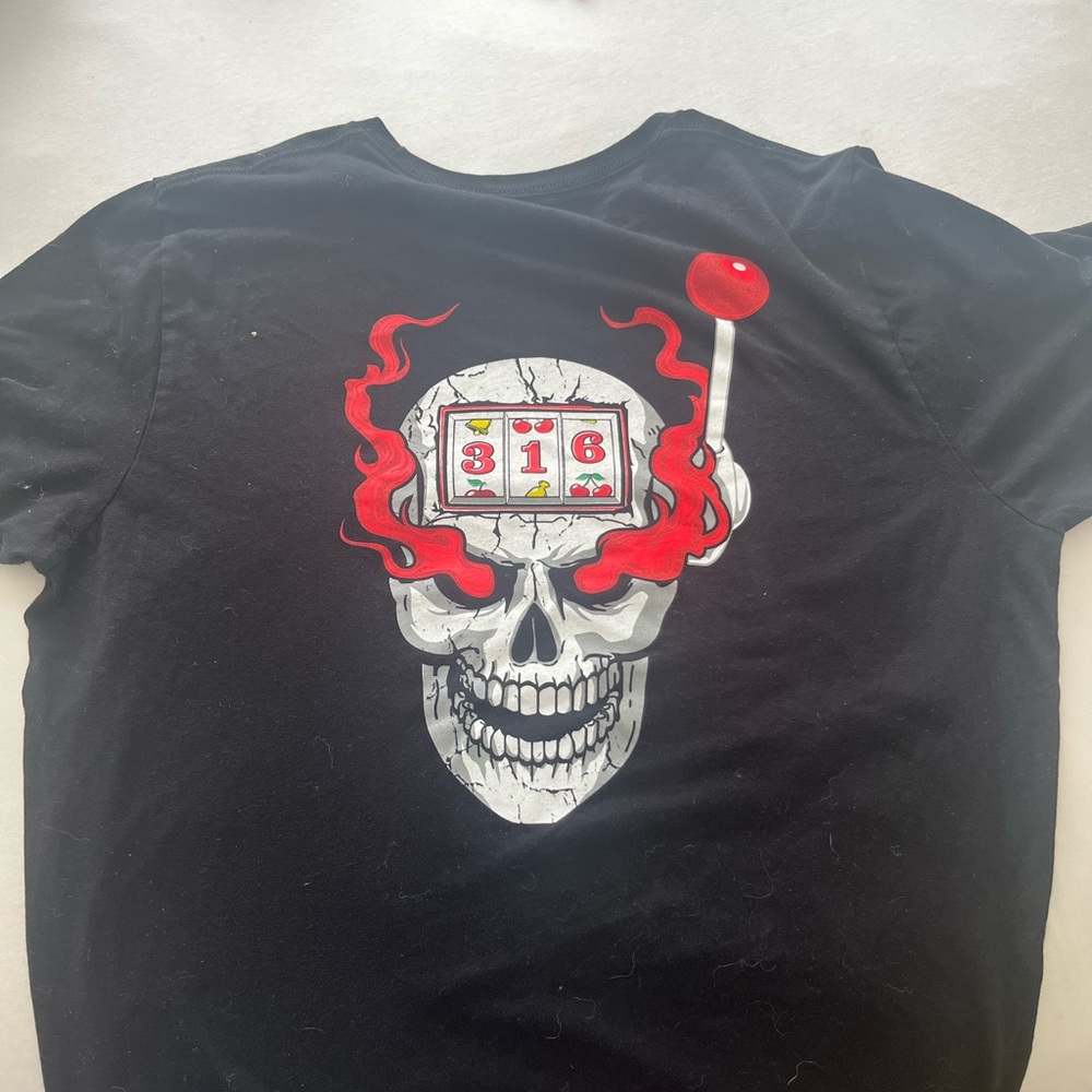 Sorry you can’t tell that I have dogs but I only worn the shirt once!